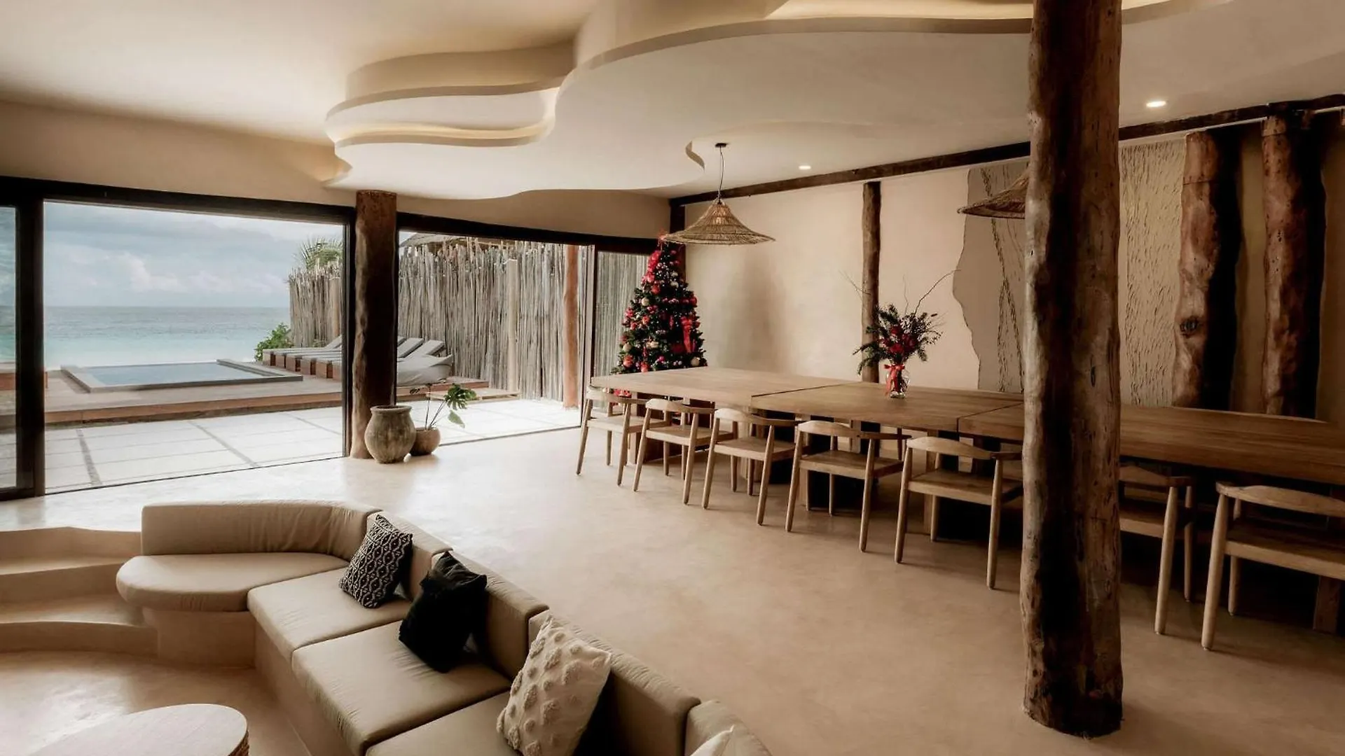 Largest Ocean Front Mansion Butler Included Villa Tulum