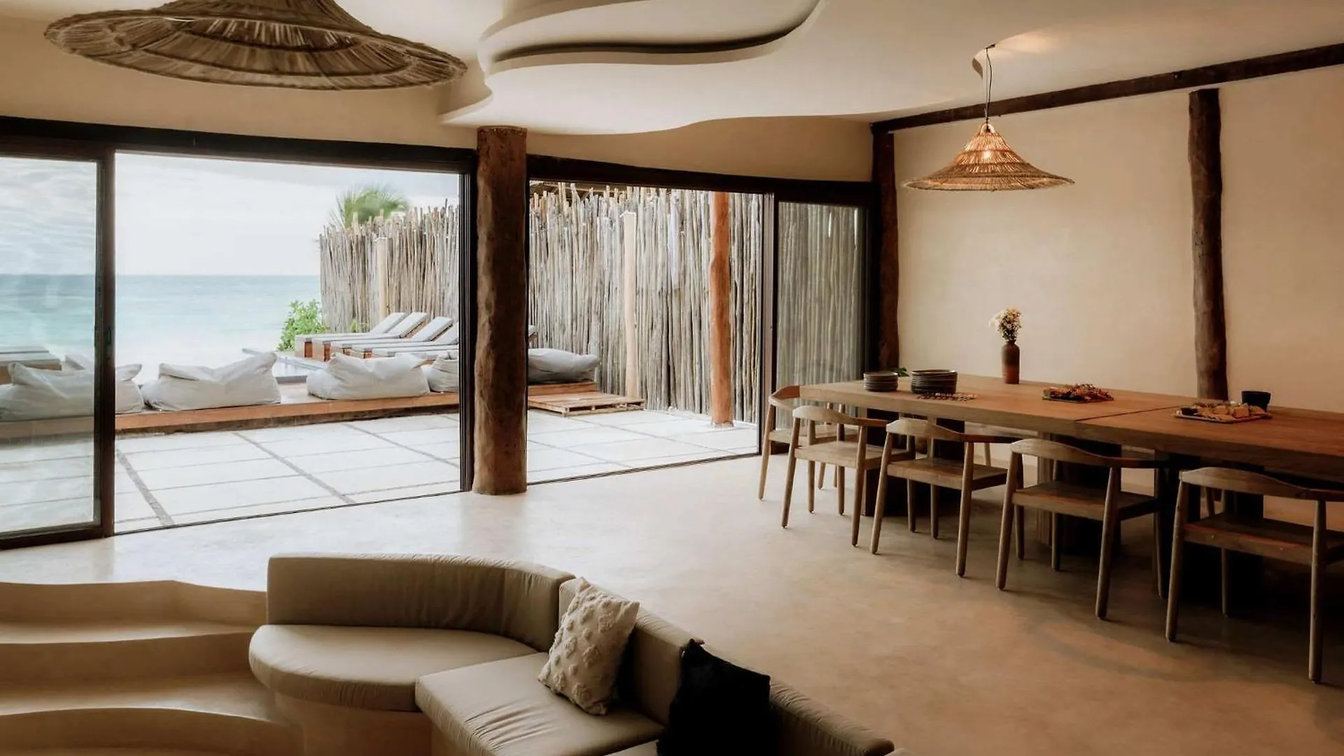 Holiday home Largest Ocean Front Mansion Butler Included Villa Tulum Mexico